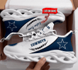 Dallas Cowboys Personalized Max Soul Shoes Yezy Running Sneakers