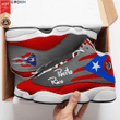 Puerto Rico Grey Jordan Air Jordan 13 JD13 Sneaker