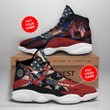 Personalized Shoes Southern American Jordan 13 Customized Name