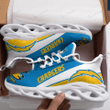 Los Angeles Chargers Max Soul Shoes Yezy Running Sneakers