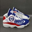 NY Giants Form Air Jordan 13 Shoes Sport Sneakers Gift Shoes For Fan Like Sneaker