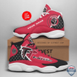 Atlanta Falcons NFL Football Team Custom Name Air Jordan 13 Shoes