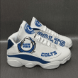 Indianapolis Colts team Air Jordan 13 Shoes Sneaker Gift Shoes For Fan Like Sneaker