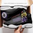 Gohan Air Jordan 13 Shoes Sneakers Dragon Ball Custom Shoes