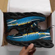 Los Angeles Chargers Personalized NFL American Football Max Soul Shoes Yezy Running Sneakers