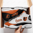 Baltimore Orioles Air Jordan 13 Shoes For Fans