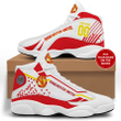 Manchester United Personalized Your Name Air Jordan 13 Shoes