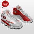 San Francisco 49ers Air Jordan 13 Shoes Sneakers Custom Name Sport Shoes For Men For Women