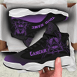 "Custom Shoes Cancer Shoes Air Jordan 13 Shoes