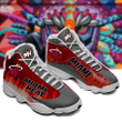 Miami Heat basketball team fire heart shoes Air Jordan 13 Shoes Sport Sneakers, Sneaker Hot Shoes ,Gif For Fan Like Sneaker