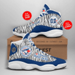 Custom Name Toronto Blue Jays Add Number Air Jordan 13 Shoes Custom Jordan Shoes