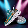 Miami Dolphins Max Soul Shoes Yezy Running Sneakers Gift For Fan