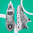 Las Vegas Raiders Max Soul Shoes Yezy Running Sneakers