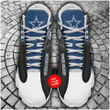 Personalized Dallas Cowboys Air Jordan 13 Shoes Custom Name