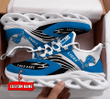 Detroit Lions Personalized Max Soul Shoes Yezy Running Sneakers Custom Name