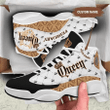 February Queen And King Custom Your Name On Queen - King Air Jordan 13 Shoes