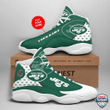 Personalized Name New York Jets Air Jordan 13 Shoes
