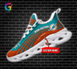 Miami Dolphins Personalized Max Soul Shoes Yezy Running Sneakers