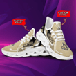 New Orleans Saints Custom Name Max Soul Shoes Yezy Running Sneakers
