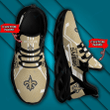 New Orleans Saints Custom Name Max Soul Shoes Yezy Running Sneakers