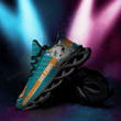 Miami Dolphins Max Soul Shoes Yezy Running Sneakers Gift For Fan