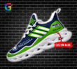 Seattle Seahawks Custom Name Max Soul Shoes Yezy Running Sneakers