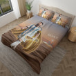 Messi With Qatar World Cup 2022 Trophy G.O.A.T Bedding Set