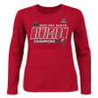 Tampa Bay Buccaneers Women's 2022 South Division Champions Divide & Conquer Red Long Sleeve T-Shirt