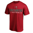 Tampa Bay Buccaneers Short Sleeve Red T-shirt