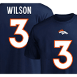Denver Broncos Short Sleeve Navy T-shirt