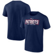 New England Patriots Short Sleeve Navy T-shirt