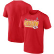 Kansas City Chiefs 2022 West Division Champions Divide & Conquer Short Sleeve Red T-shirt