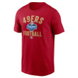 San Francisco 49ers 2022 Training Camp Athletic Short Sleeve Red T-shirt