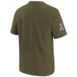 Seattle Seahawks 2022 NFL Salute To Service Legend Short Sleeve Forest Green T-shirt