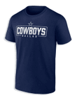 Dallas Cowboys Navy Home Graphic Short Sleeve Unisex T-Shirt