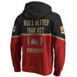 San Francisco 49ers Who Is Better Than Us Nobody Super Bowl LVII NFL Pullover 3D Hoodie