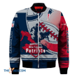 New England Pat American Football Team Patriots Players 3D Printed Unisex Bomber Jacket