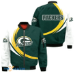 Green Bay American Football Team Packers Aaron Rodgers 3D Printed Unisex Bomber Jacket