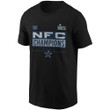 Dallas Cowboys NFC Champions NFL Super Bowl LVII Black T Shirt