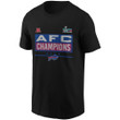 Buffalo Bills AFC Champions NFL Super Bowl LVII Black T Shirt