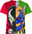 Spawn X Clown 3D T-shirt Gift For Fans
