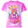 Sakura Kinomoto From Cardcaptor Sakura 3D T-shirt