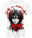 Mikasa Ackerman from Attack On Titan 3D T-shirt For Men And Women