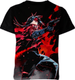 Vincent Valentine From Final Fantasy 3D T-shirt For Men And Women