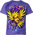 Zapdos From Pokemon 3D T-shirt For Men And Women