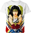 Wonder Woman 3D T-shirt Gift For Fans