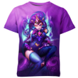 Zoe From League Of Legends 3D T-shirt For Men And Women