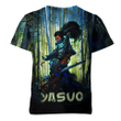 Yasuo From League Of Legends 3D T-shirt For Men And Women