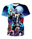 Marvel Thanos Destroyer Of World 3D T-shirt Gift For Fans