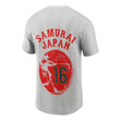 Japan Baseball Flag Samurai Japan Ohtani #16 World Baseball Classic Gray 3D T-Shirt